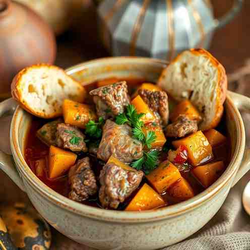Slow Cooked Lamb Recipe - Manx Loaghtan Stew